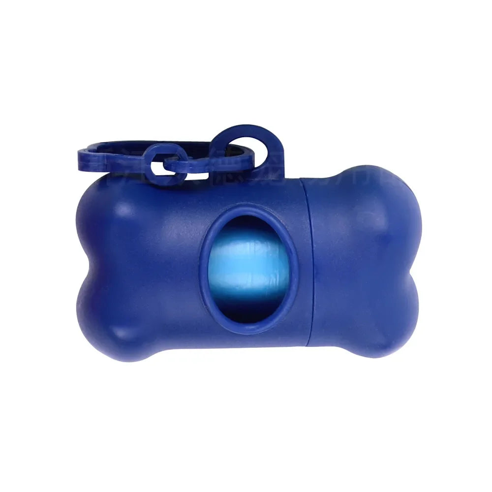 Bone-Shaped Dog Poop Bag Dispenser – Portable & Clip-On