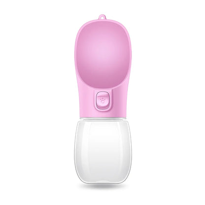 Portable Dog Water Bottle with Drinking Bowl – Leakproof for Walks & Hikes
