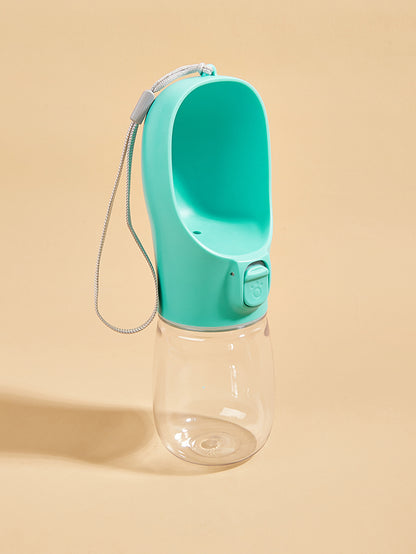 Portable Dog Water Bottle with Drinking Bowl – Leakproof for Walks & Hikes