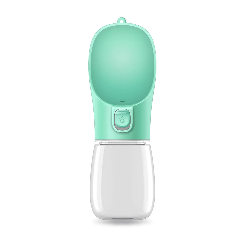 Portable Dog Water Bottle with Drinking Bowl – Leakproof