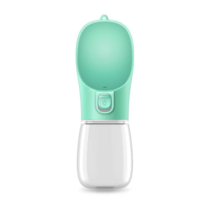 Portable Dog Water Bottle with Drinking Bowl – Leakproof