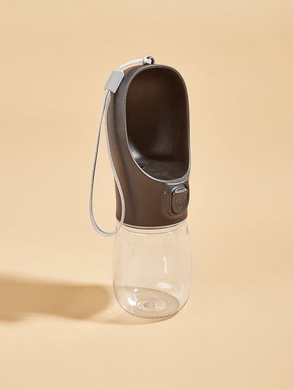 Portable Dog Water Bottle with Drinking Bowl – Leakproof for Walks & Hikes