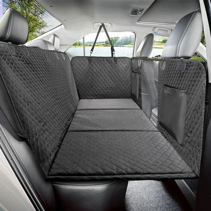Dog Car Back Seat Extender & Hammock – Waterproof with Hard Bottom