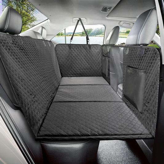 Dog Car Back Seat Extender & Hammock – Waterproof with Hard Bottom