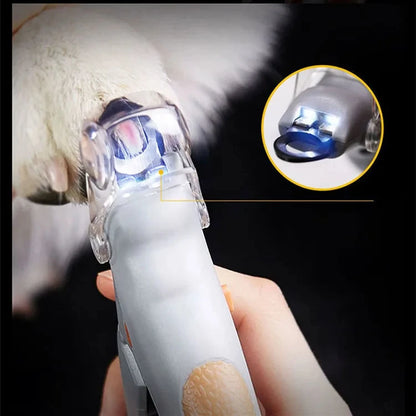 Professional Pet Nail Clipper with LED Light – Safe & Precise