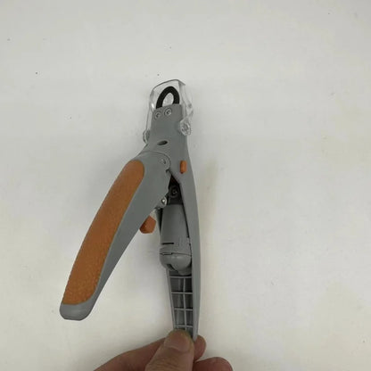 Pet Nail Clipper with LED Light & Grinder