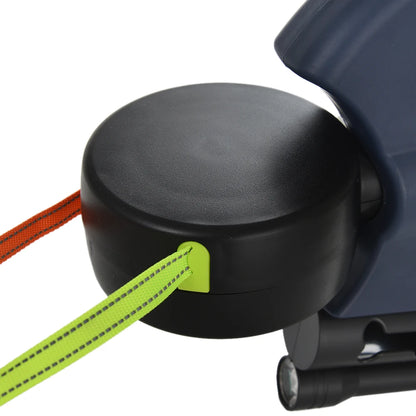 Retractable Dual Dog Leash with LED Light – Reflective & Tangle-Free