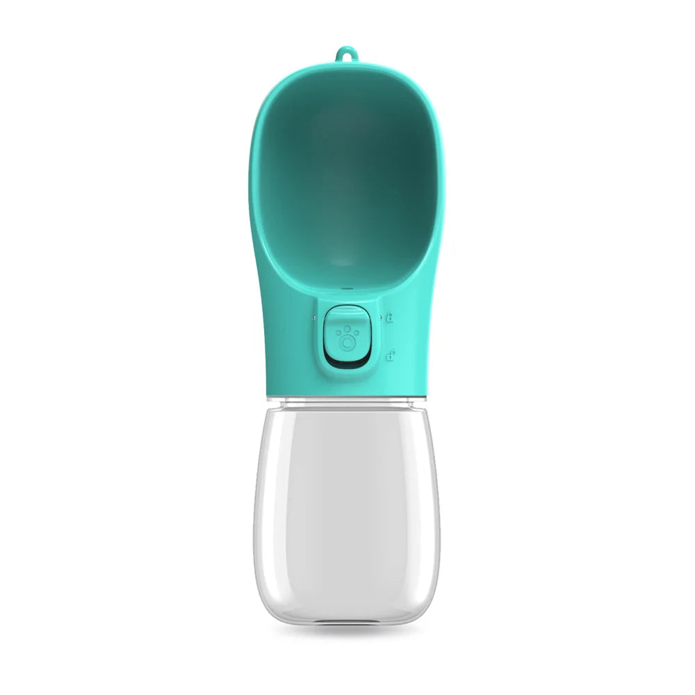 Portable Dog Water Bottle with Drinking Bowl – Leakproof