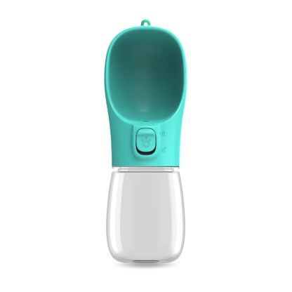 Portable Dog Water Bottle with Drinking Bowl – Leakproof