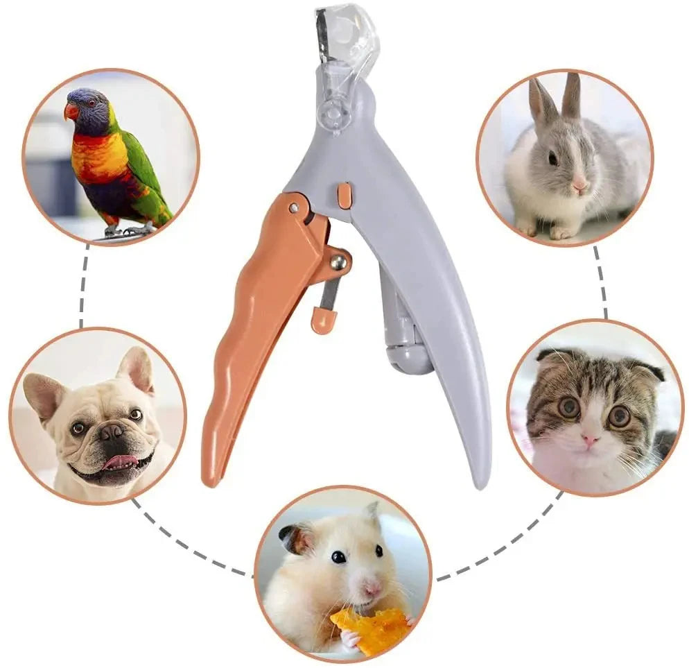 Professional Pet Nail Clipper with LED Light – Safe & Precise