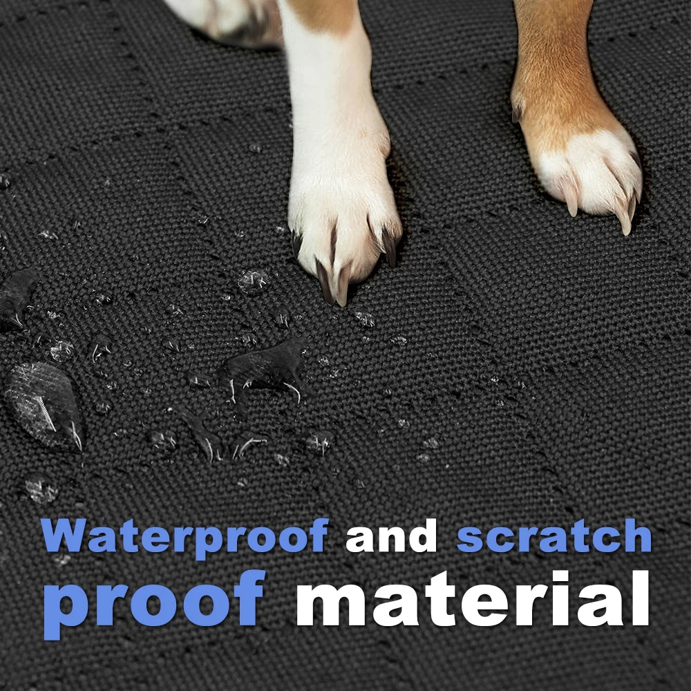 Dog Car Back Seat Extender & Hammock – Waterproof with Hard Bottom
