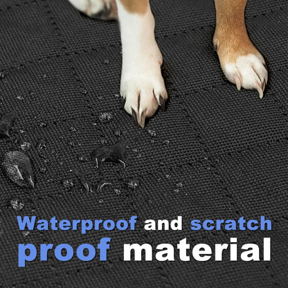 Dog Car Back Seat Extender & Hammock – Waterproof with Hard Bottom