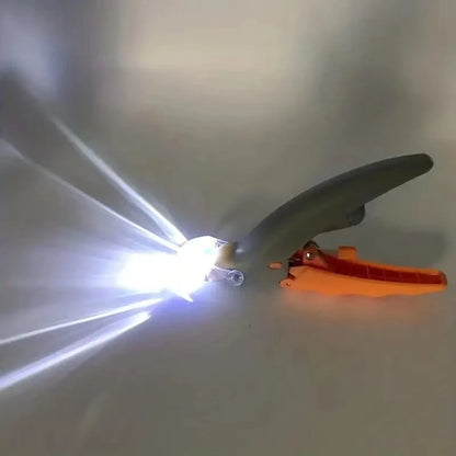 Pet Nail Clipper with LED Light & Grinder