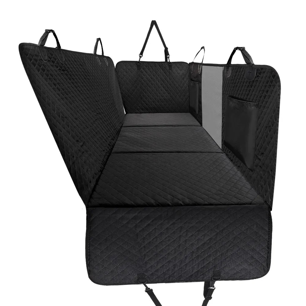 Dog Car Back Seat Extender & Hammock – Waterproof with Hard Bottom