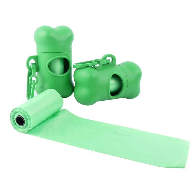 Bone-Shaped Dog Poop Bag Dispenser – Portable & Clip-On