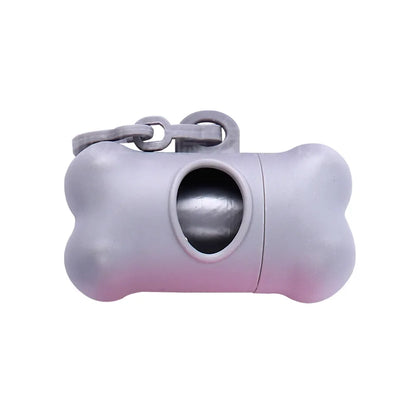 Bone-Shaped Dog Poop Bag Dispenser – Portable & Clip-On