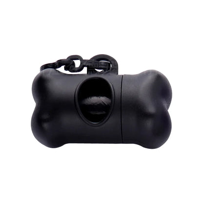 Bone-Shaped Dog Poop Bag Dispenser – Portable & Clip-On